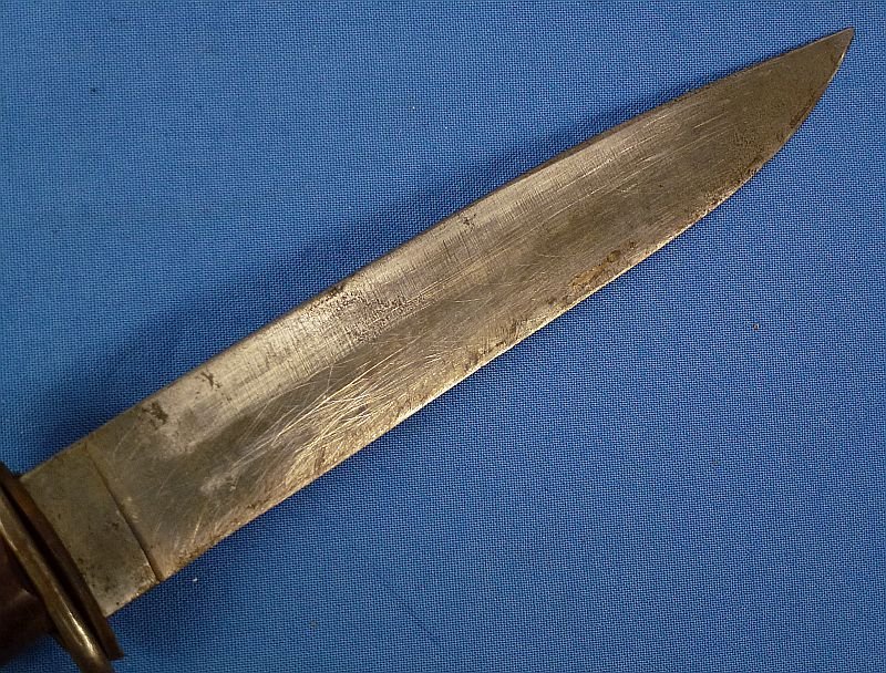 WWII German Bakelite Handle Fighting Knife — image 4