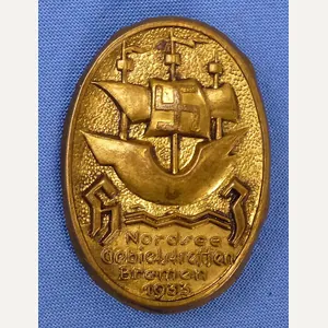 1933 Hitler Jugend Nordsee Gebietstreffen Bremen Tinnie