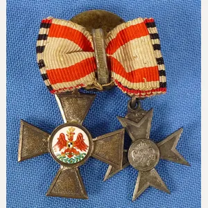Miniature WWI Prussian Pair of the Red Eagle Order and …