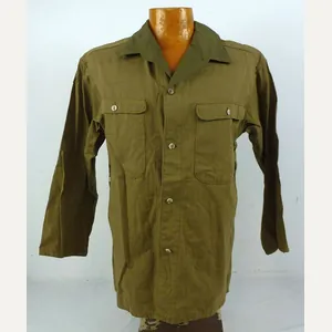 WWII Japanese Army Officer Two-Tone Tropical Shirt