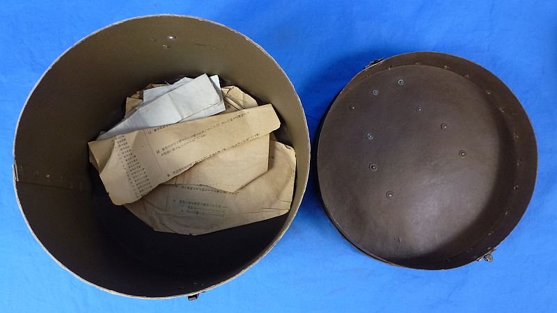 Named and Cased WWII Japanese Navy Officer Visor Cap — image 11