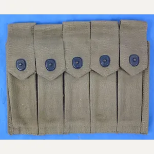 1942 Dated U.S. Marine Corps Thompson Submachine Gun Magazine Pouch