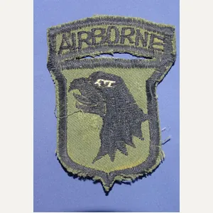 Vietnam Theater Made 101st Airborne Patch