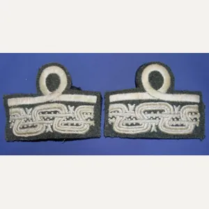 Pair WWII Italian Major General's Cuff Insignia