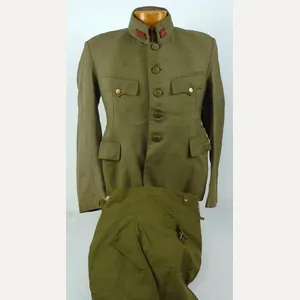 Named WWII Japanese Army Second Lieutenant Uniform