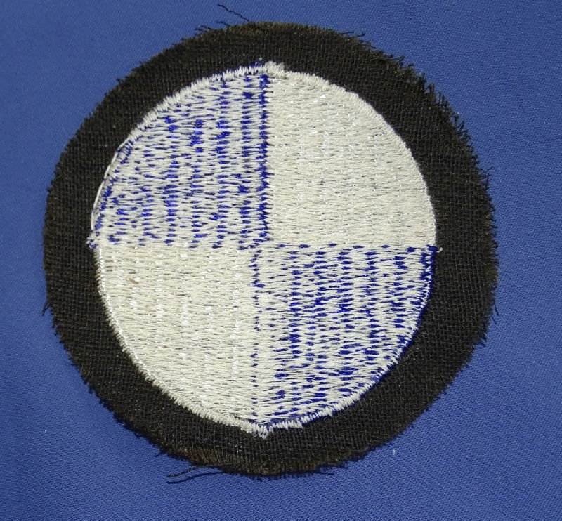 Pre WWII 4th Corps Patch on Wool — image 2