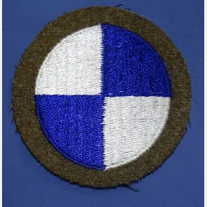 Pre WWII 4th Corps Patch on Wool