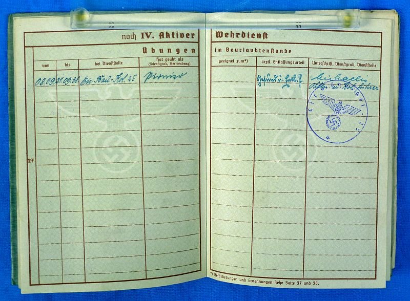 WWII German Army Wehrpass — image 5