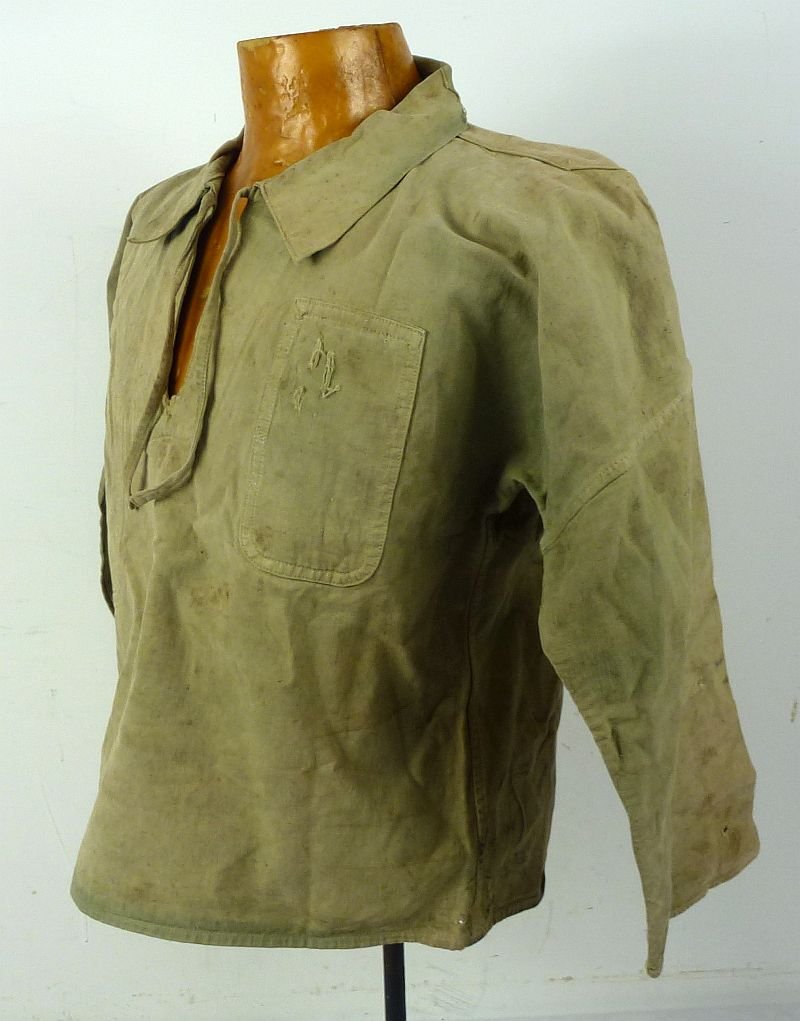 WWII Japanese Navy Green Enlisted Jumper — image 2