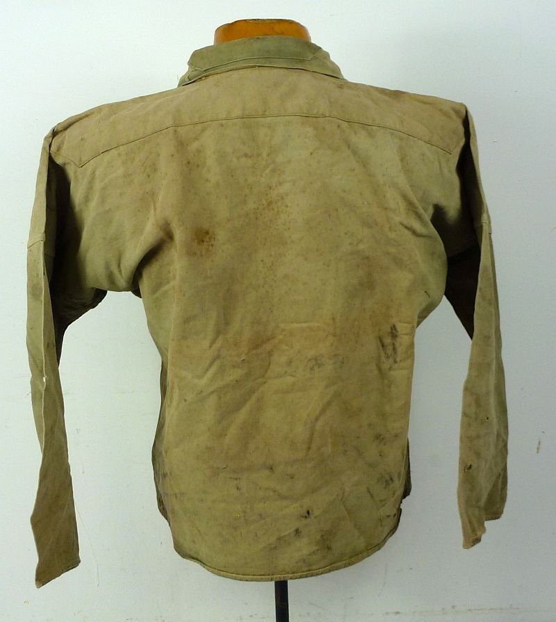 WWII Japanese Navy Green Enlisted Jumper — image 3