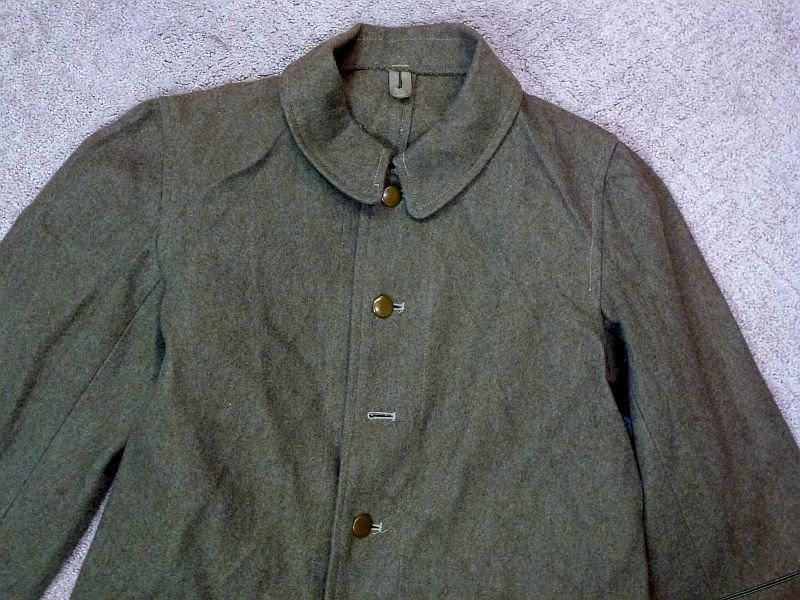 1944 Dated Near Mint Unissued Japanese Army NCO Wool Overcoat — image 2
