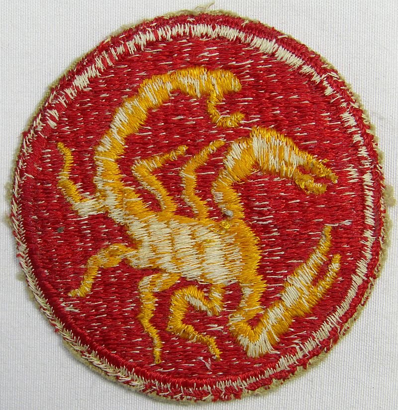 WWII 22nd Infantry Ghost Division Patch — image 2