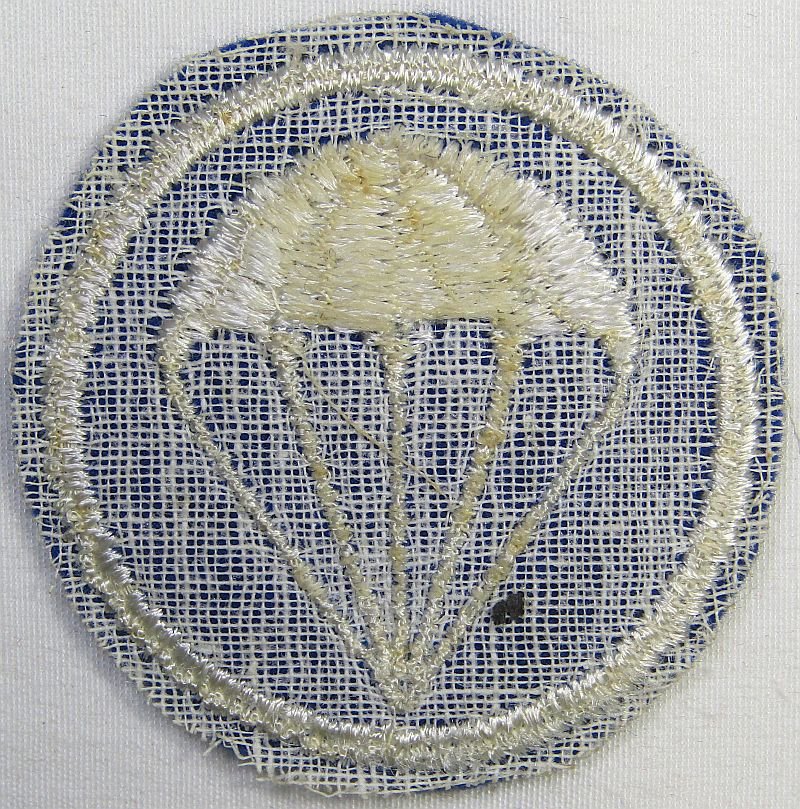 WWII Parachute Troops Cap Patch — image 2