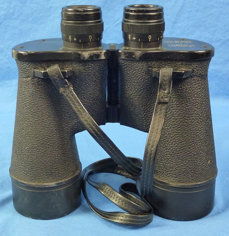 Cased 1943 Dated U.S. Navy Bureau of Ships 7 x 50 Binoculars — image 3