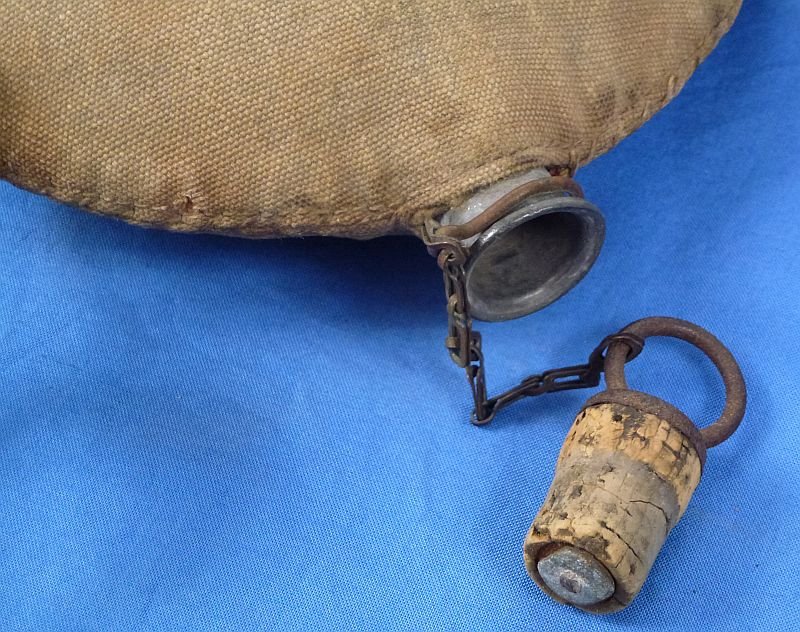 Model 1878 U.S. Army Indian Wars Canteen with Leather Shoulder Strap — image 4