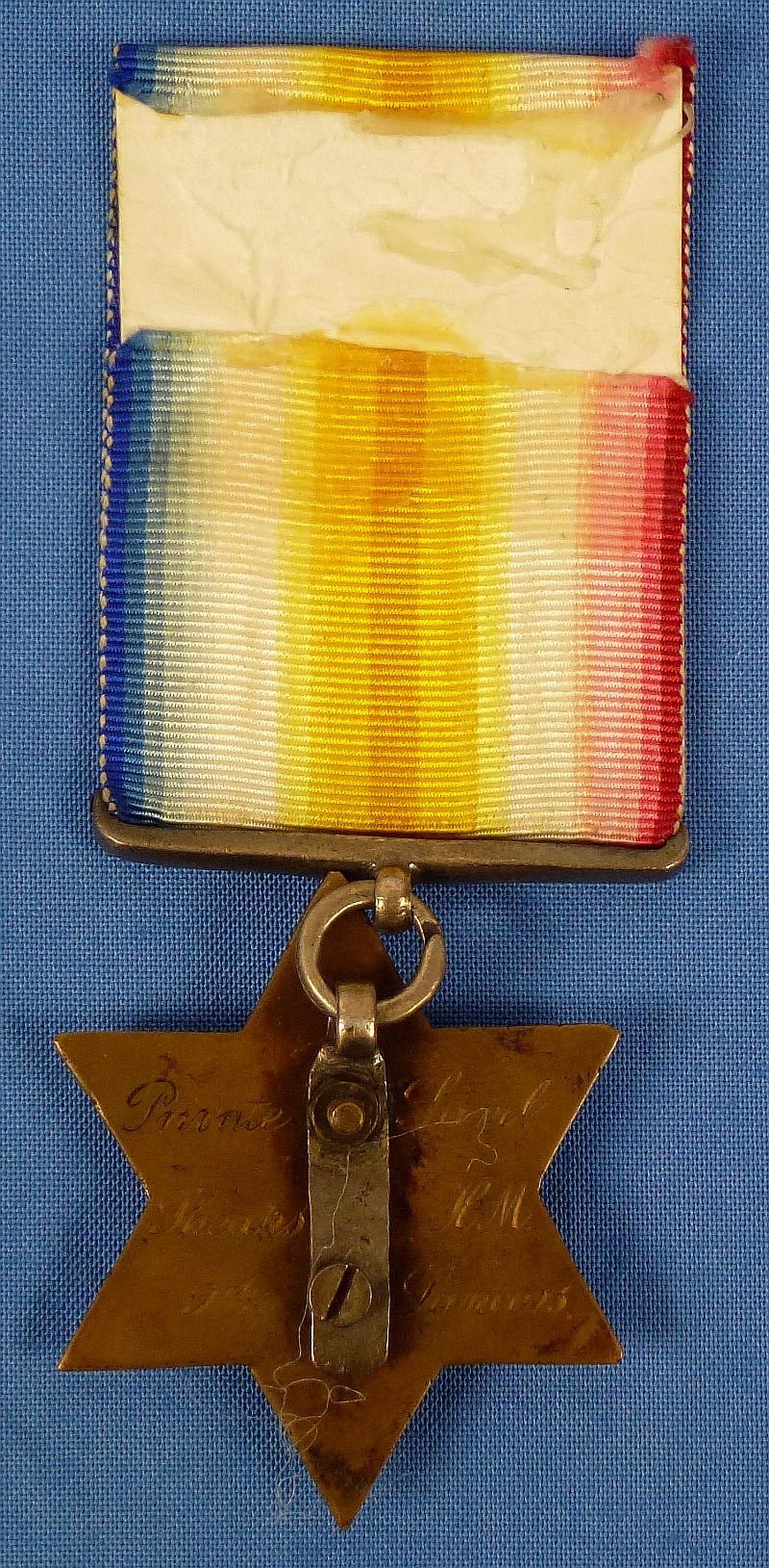 1843 British East India Company Gwalior Star Medal for the Battle of Punniar to the 9th Lancers — image 3