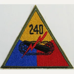 240th Tank Battalion Patch