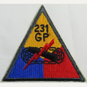 231st Armored Group Patch