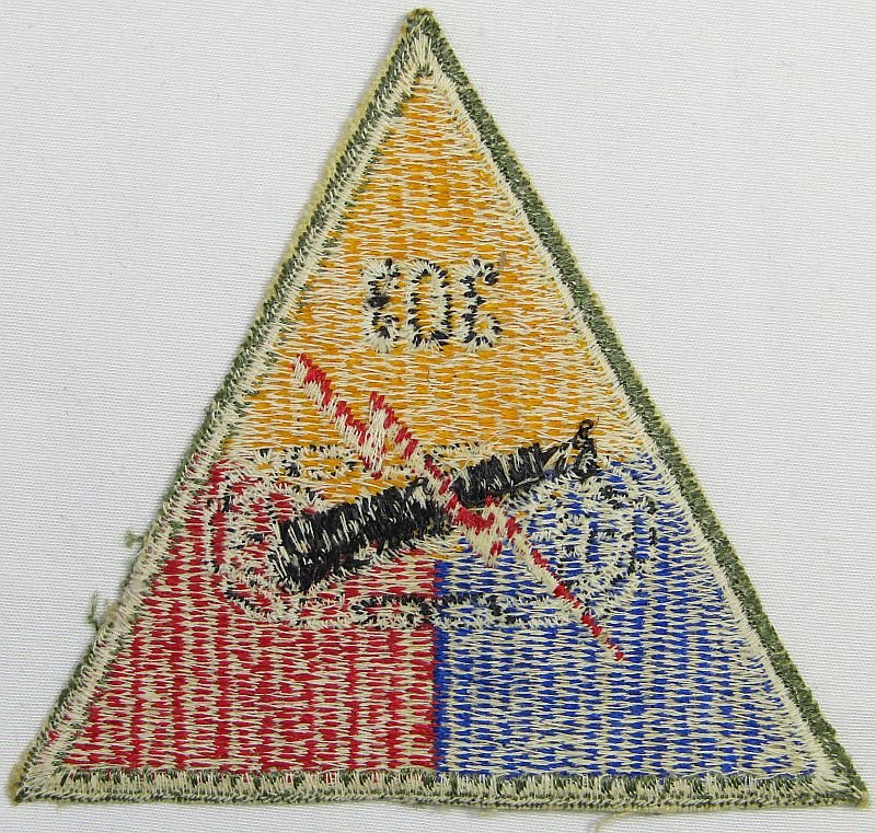 WWII 303rd Tank Battalion Patch — image 2