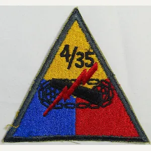 4th Battalion 35th Armored Patch