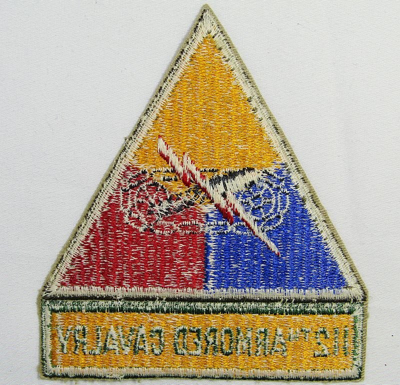 112th Armored Cavalry One-Piece Patch — image 2