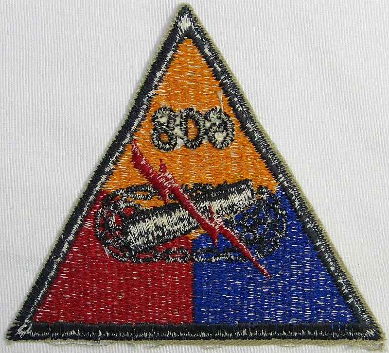 608th Tank Battalion Patch — image 2
