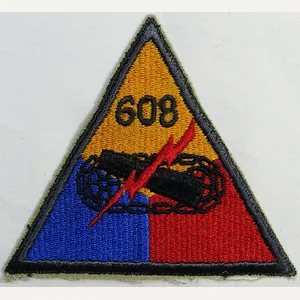 608th Tank Battalion Patch