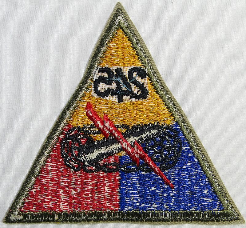 WWII 245th Tank Battalion Patch — image 2