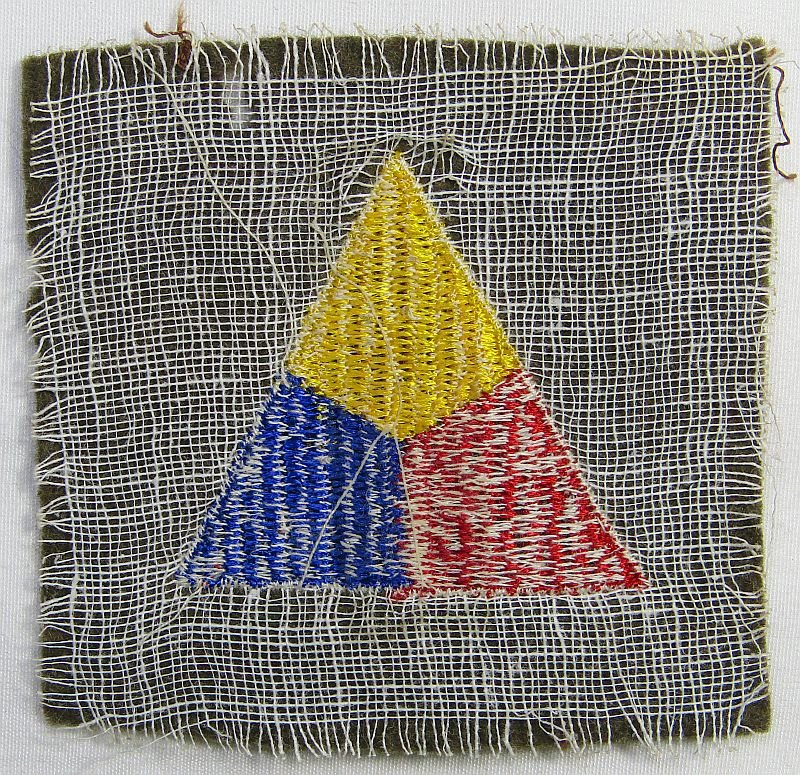 Pre WWII Armored Patch on Wool — image 2