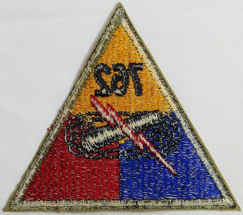WWII 762nd Tank Battalion Patch — image 2