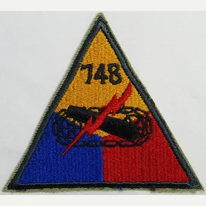 748th Tank Battalion Patch