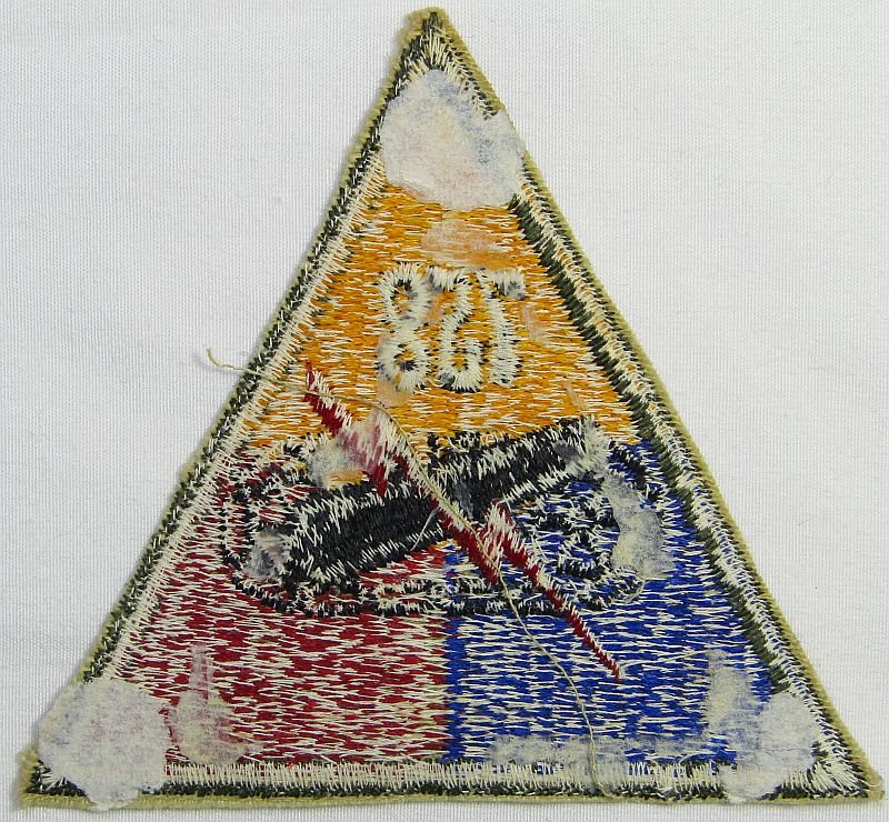 WWII 758th Tank Battalion Patch — image 2