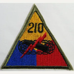 210th Tank Battalion Patch