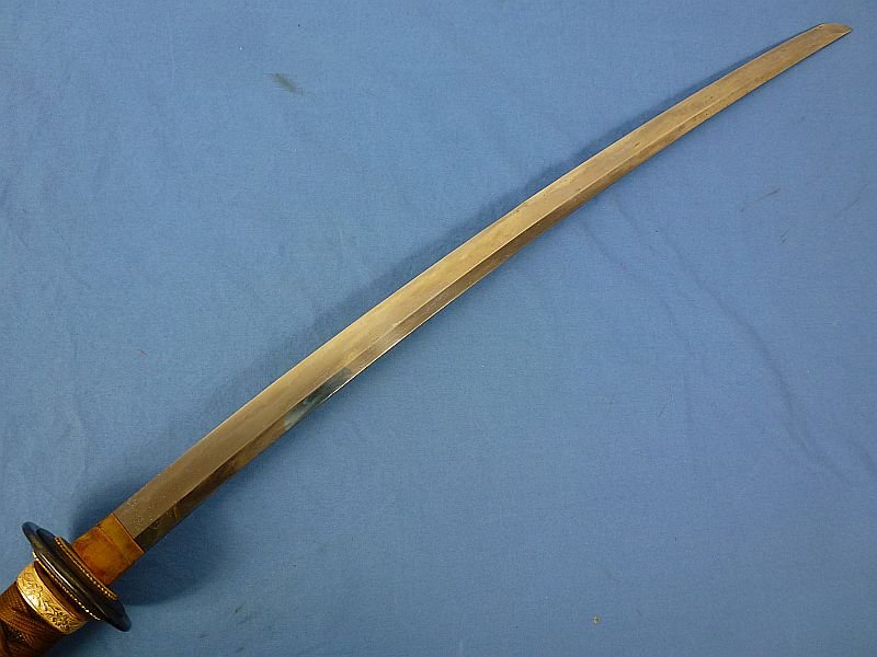Japanese Navy Officer Type 97 Kai Gunto Sword — image 5