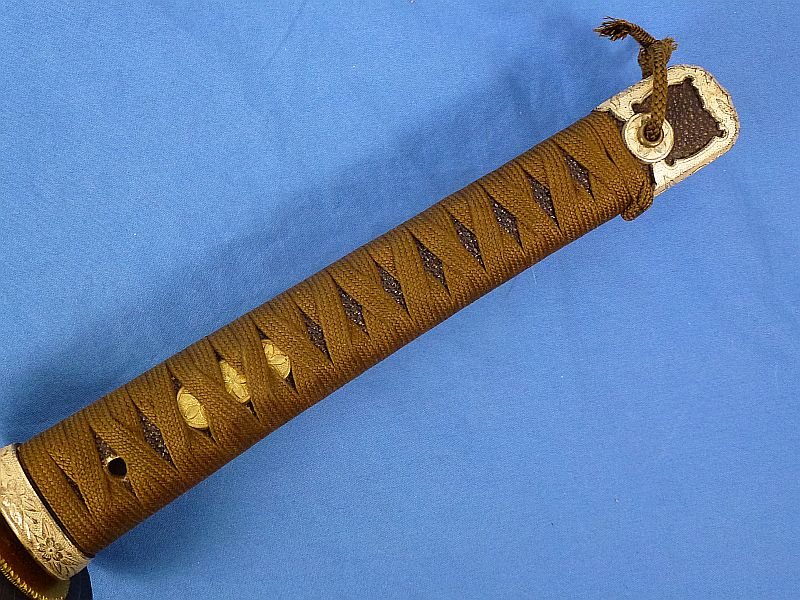 Japanese Navy Officer Type 97 Kai Gunto Sword — image 6