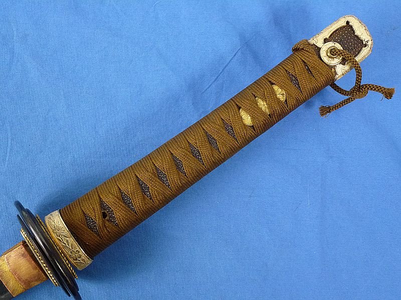 Japanese Navy Officer Type 97 Kai Gunto Sword — image 7