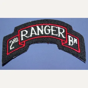 WWII 2nd Ranger Battalion Scroll