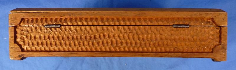 Named U.S. Marine Corps Officer's Philippine Islands Carved Desk Box — image 6