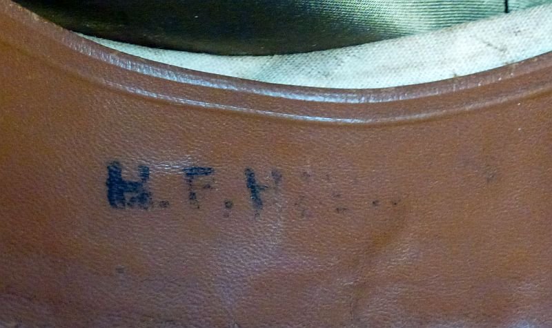 WWII U.S. Marine Corps Officer Visor Cap – Okinawa Combat Veteran — image 10