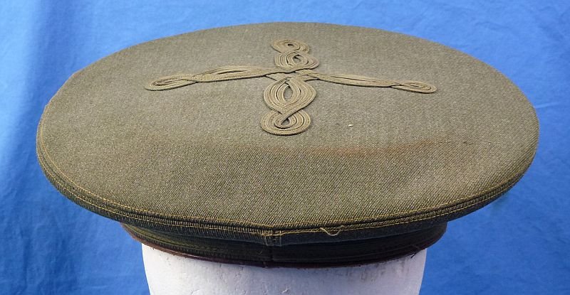 WWII U.S. Marine Corps Officer Visor Cap – Okinawa Combat Veteran — image 4