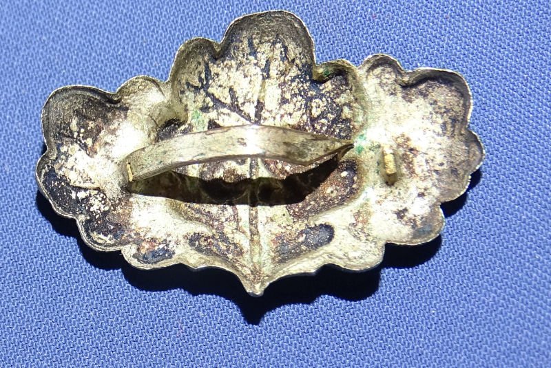 German Silver 25 Year Jubilee Oakleaf For 1870 Iron Cross — image 2