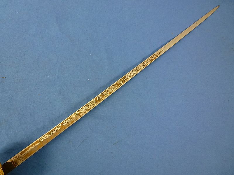 Sons of Veterans Sword with Etched Blade — image 4