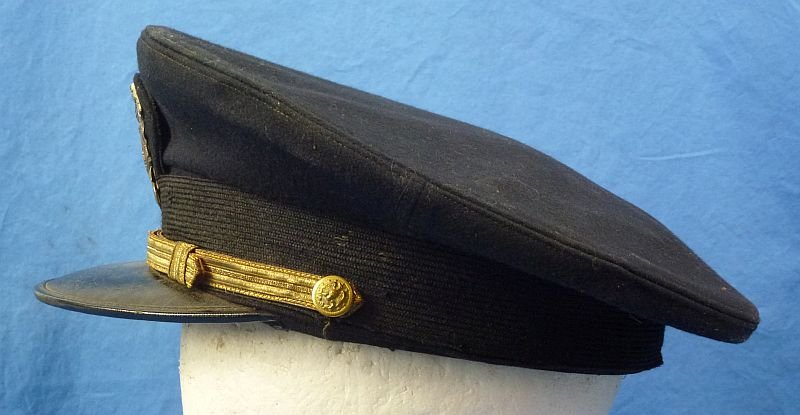 WWII U.S. Navy Officer Visor Cap from 'Submarine Base Pearl Harbor' — image 5