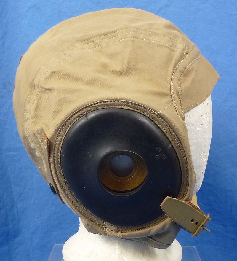 WWII U.S. Navy Summer Flight Helmet — image 3