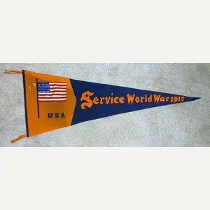Large 1917 World War I Service Pennant