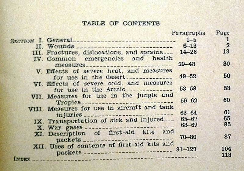 1943 Field Manual FM 21-11: First Aid For Soldiers — image 2