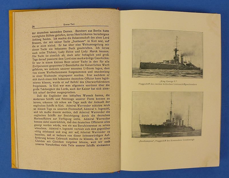 1920 German Book on the Battle of Jutland: 'Skagerrak: Die größte Seeschlacht der Weltgeschichte' ('Skagerrak: The Greatest Naval Battle in World History') — image 4