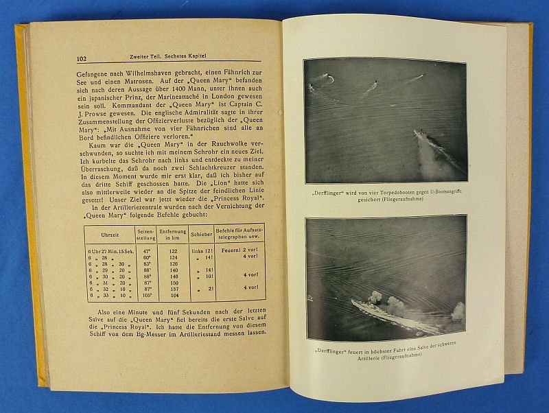 1920 German Book on the Battle of Jutland: 'Skagerrak: Die größte Seeschlacht der Weltgeschichte' ('Skagerrak: The Greatest Naval Battle in World History') — image 5