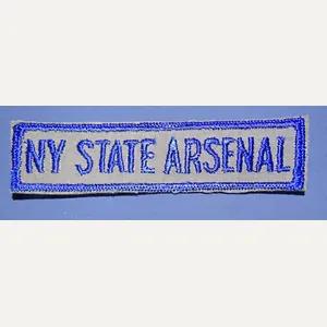 WWII NY State Arsenal Tab