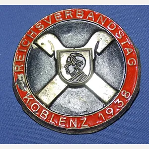 Reichsverbandstag Koblenz 1938 Tinnie